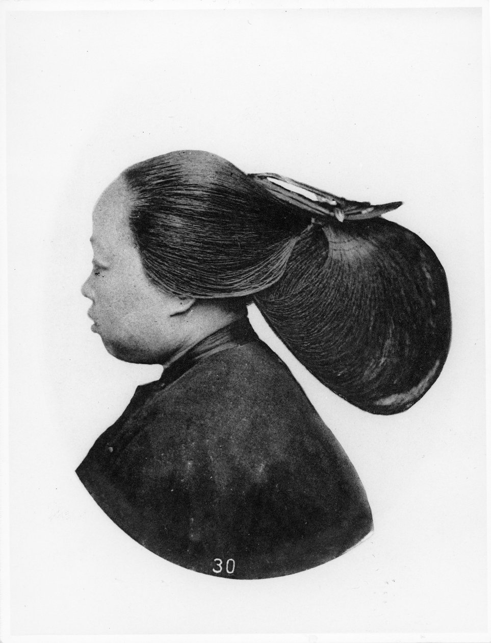 Peinado de una mujer de Ningpo, c.1867-72 de John Thomson