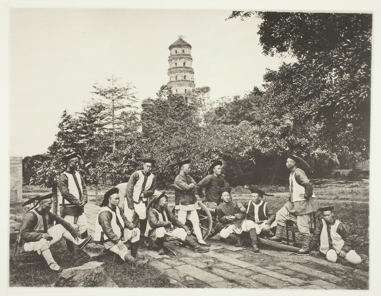 Soldados tártaros, c. 1868 de John Thomson