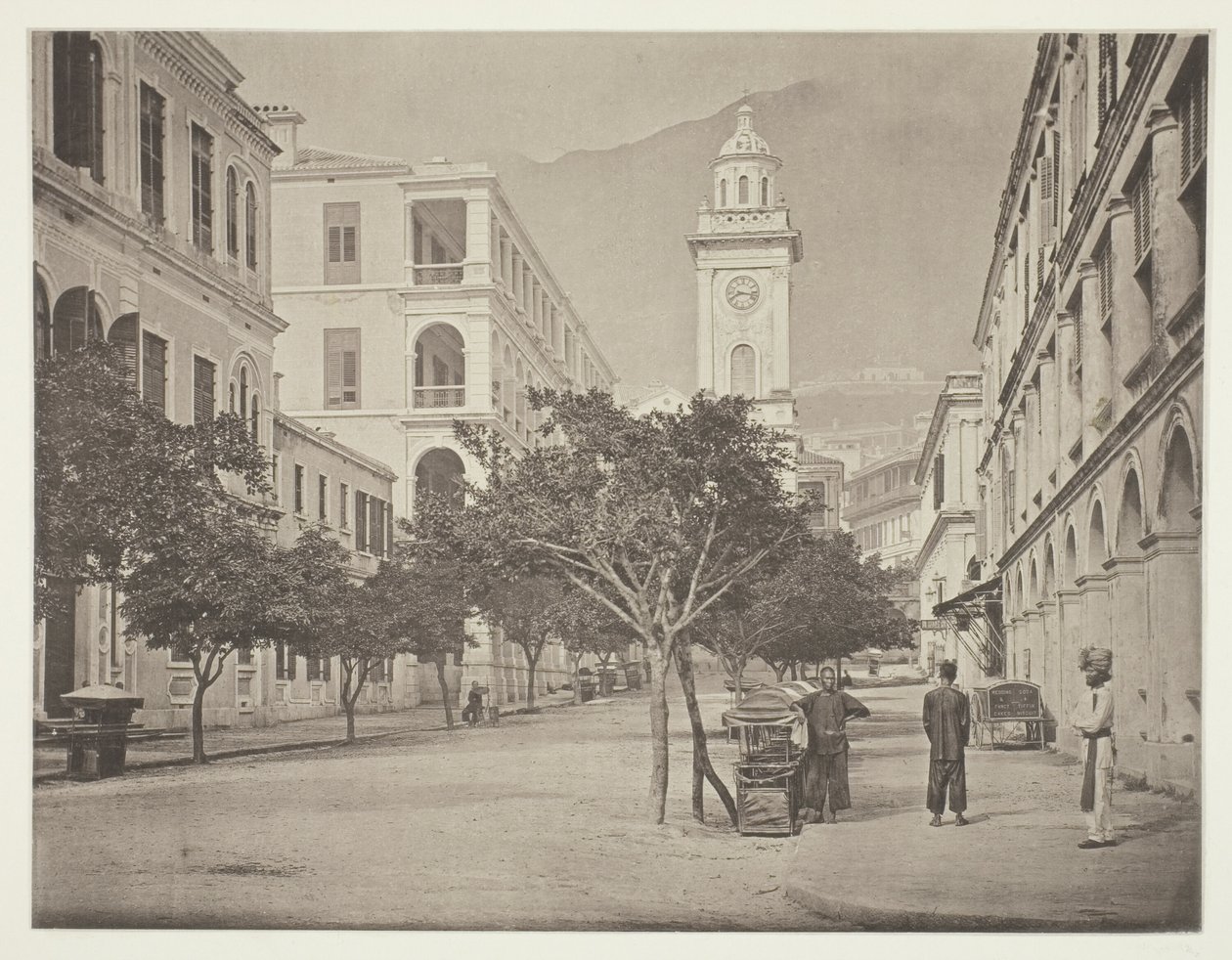 La Torre del Reloj, Hong-Kong de John Thomson