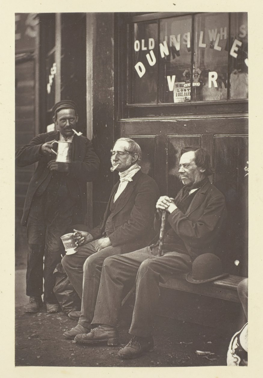 El trabajador del muro, 1881 de John Thomson