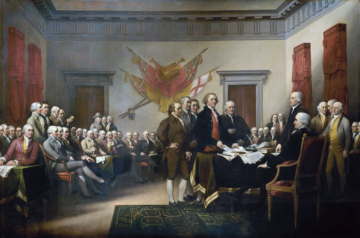 Declaración de Independencia de John Trumbull