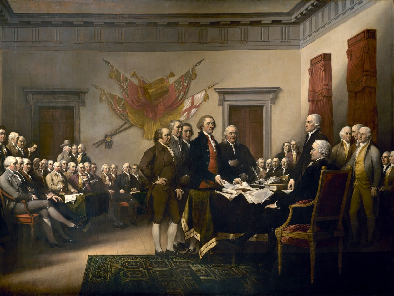 Declaración de Independencia de John Trumbull