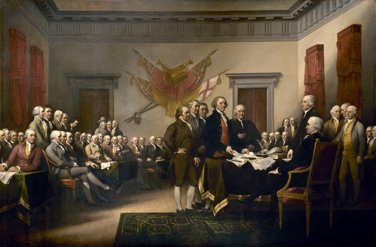 Declaración de Independencia de John Trumbull
