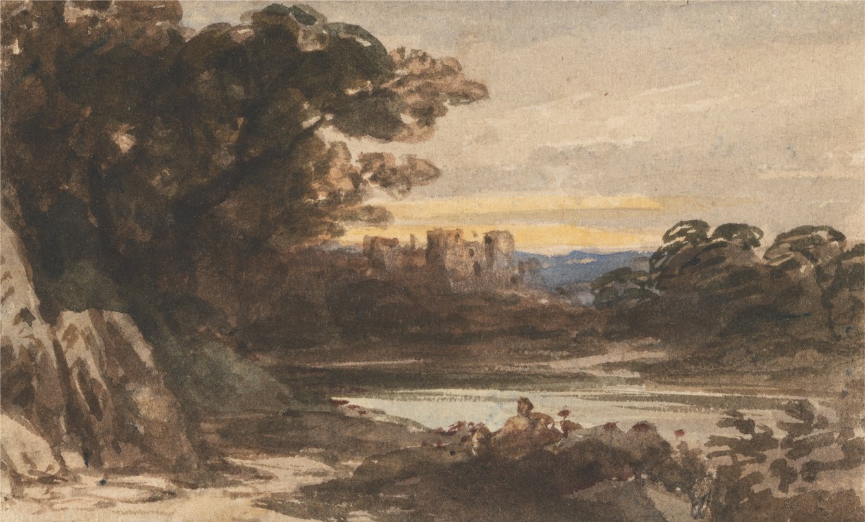 Barnard Castle, Condado de Durham de John Varley