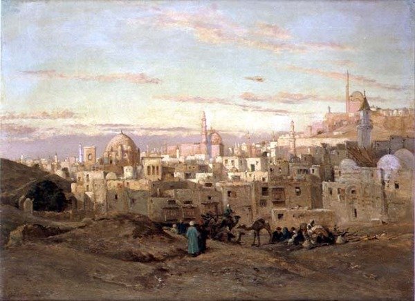 El Cairo desde el sur de John Varley