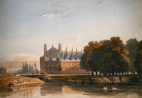 Eton desde Crown Corner de John Varley