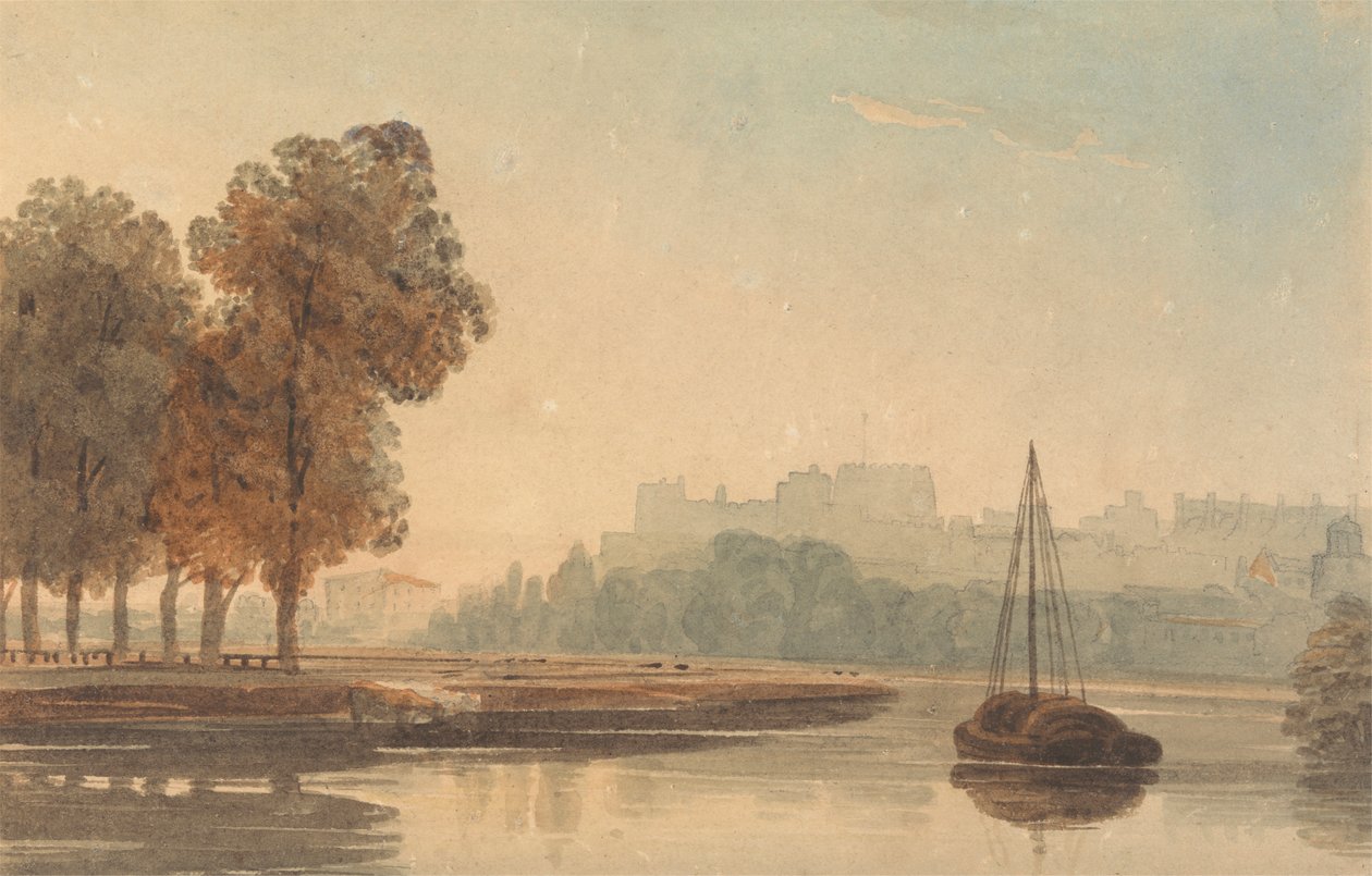 El Támesis en Windsor de John Varley