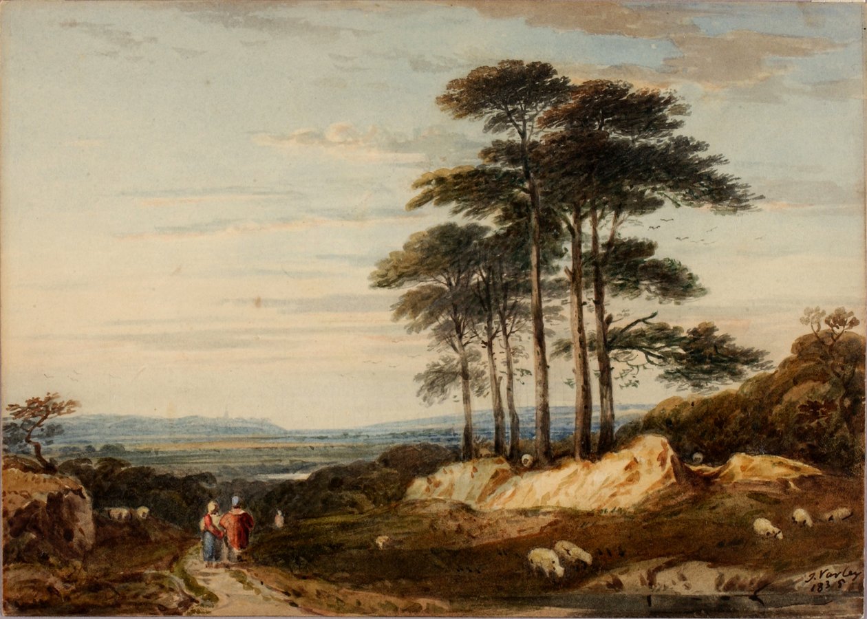 Paisaje, 1835 de John Varley I