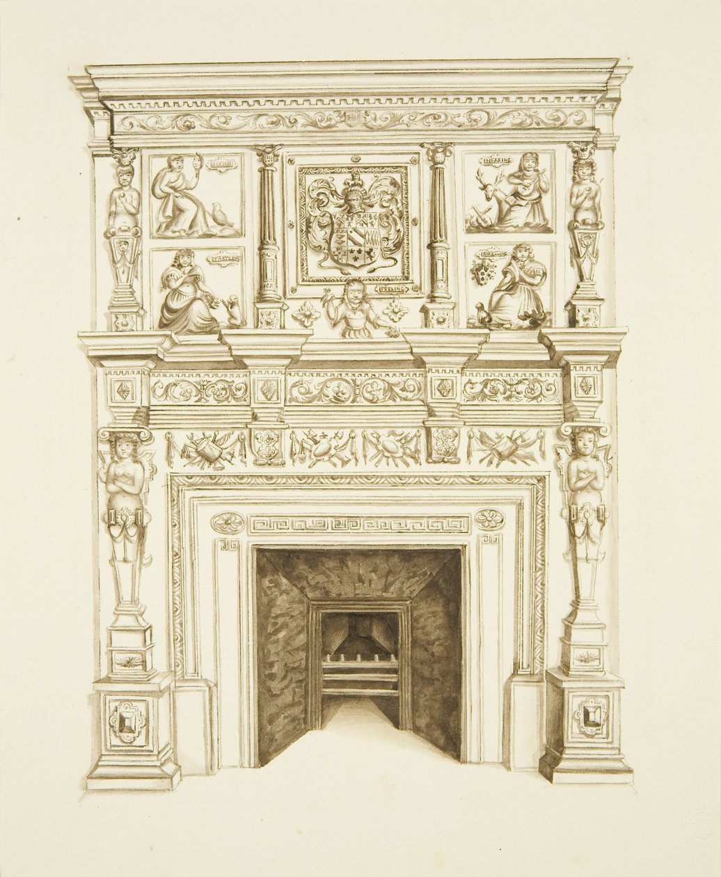 Chimenea de John W. Brett