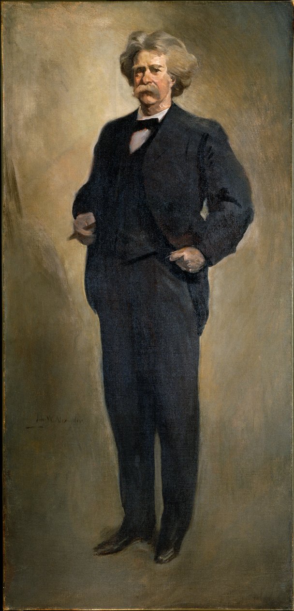 Samuel L. Clemens (Mark Twain) de John White Alexander