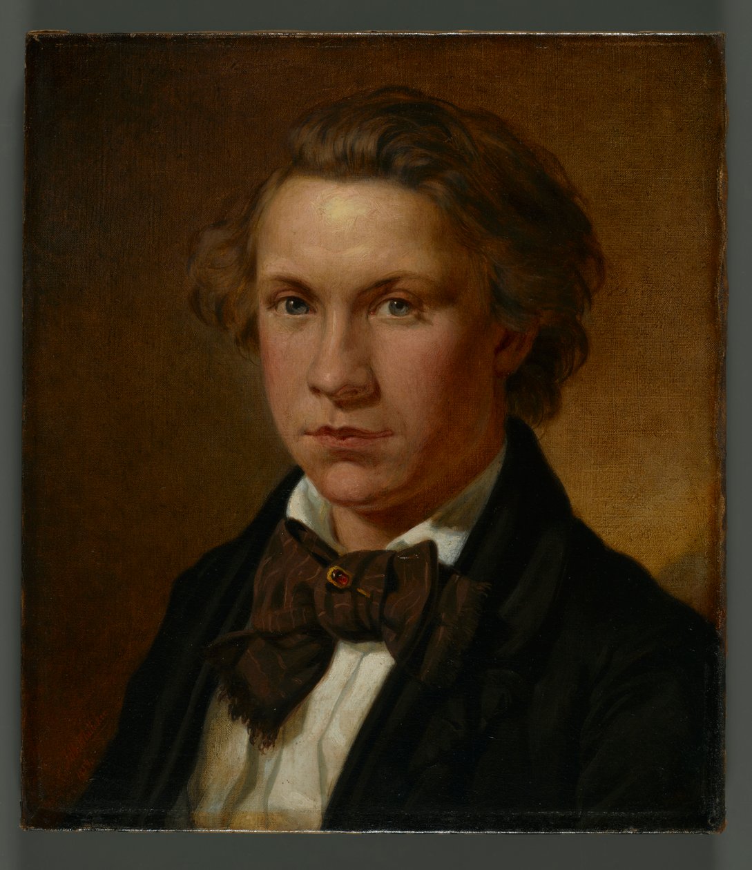 Retrato de un hombre, 1859 de John Whittaker