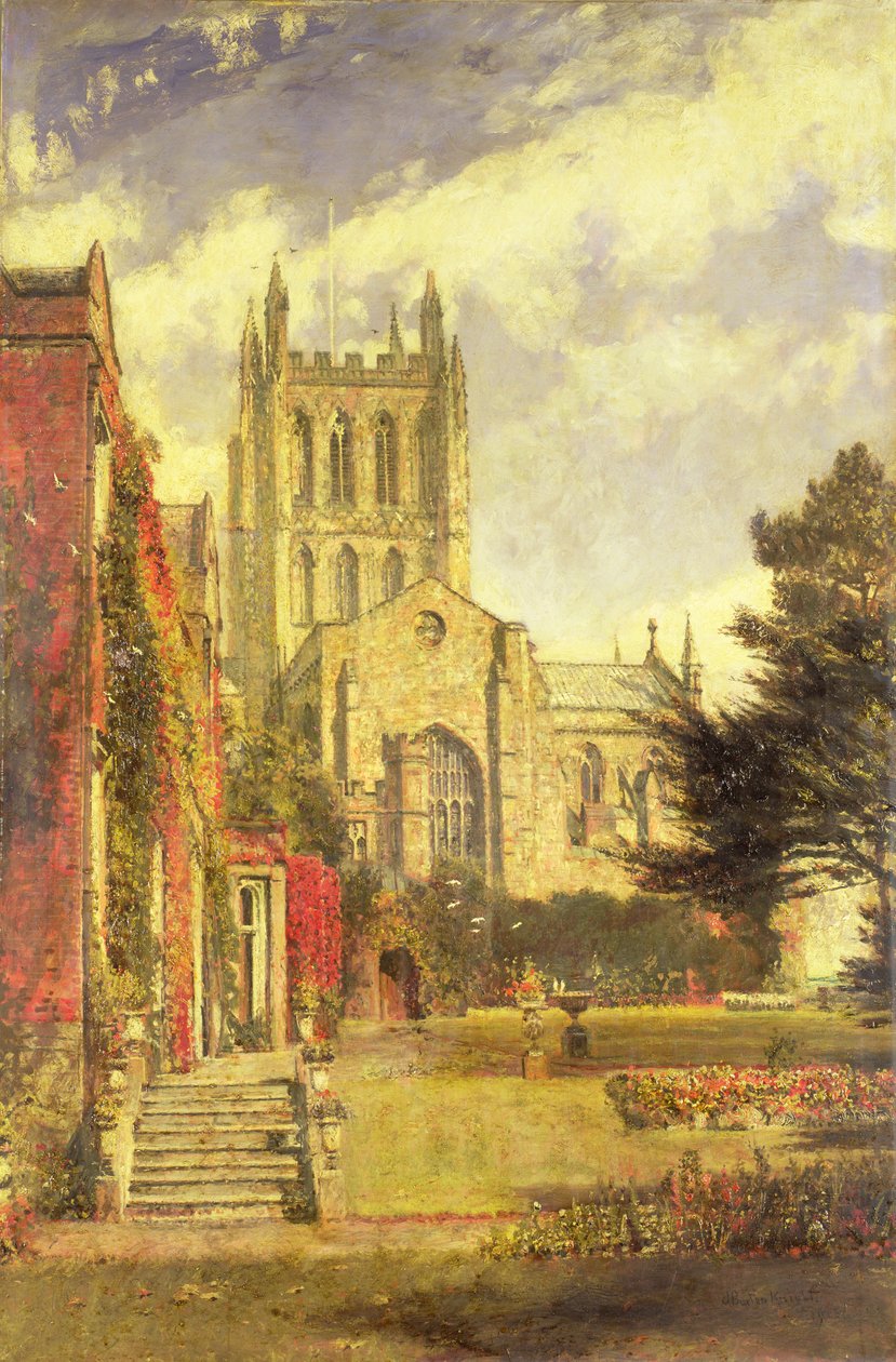 Catedral de Hereford de John William Buxton Knight