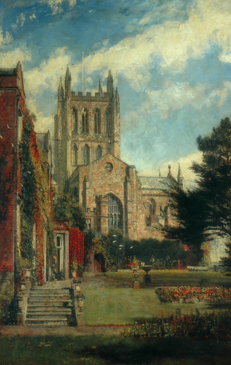Catedral de Hereford de John William Buxton Knight