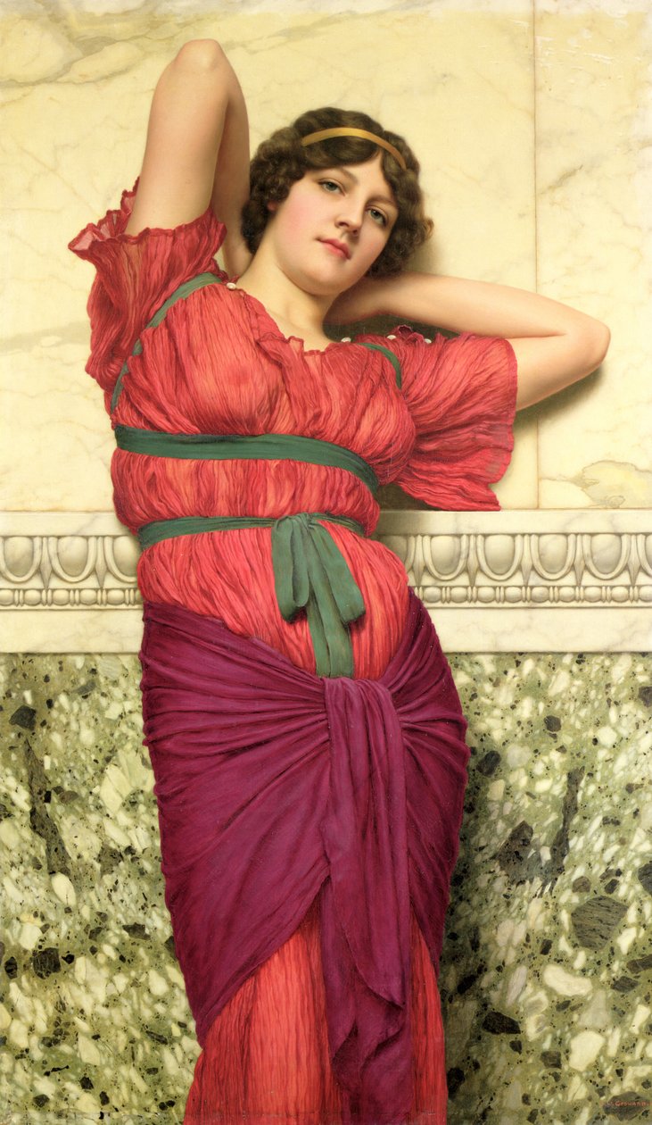 Contemplación de John William Godward