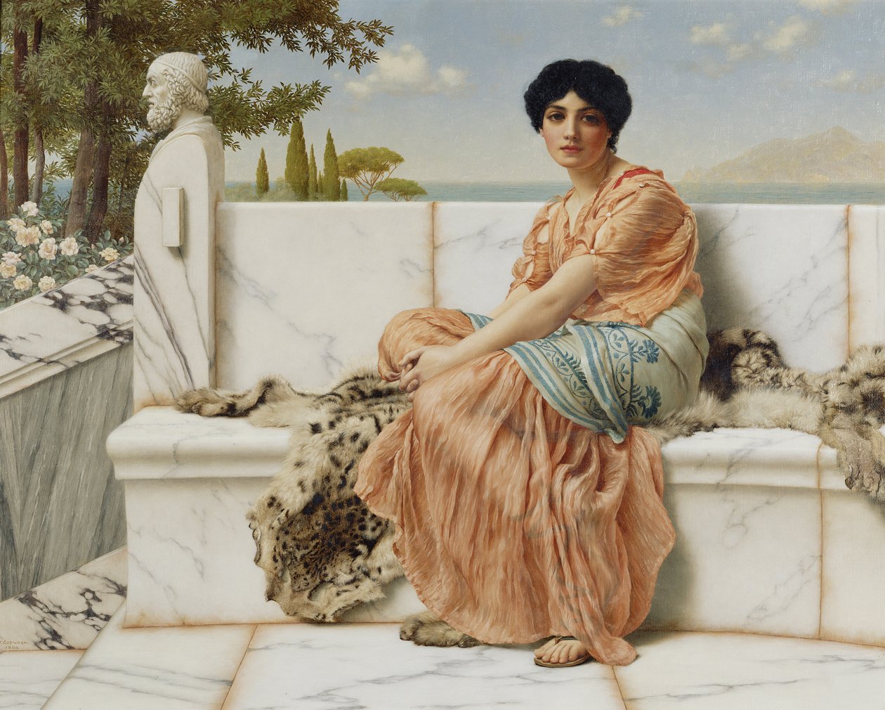 Ensoñación de John William Godward