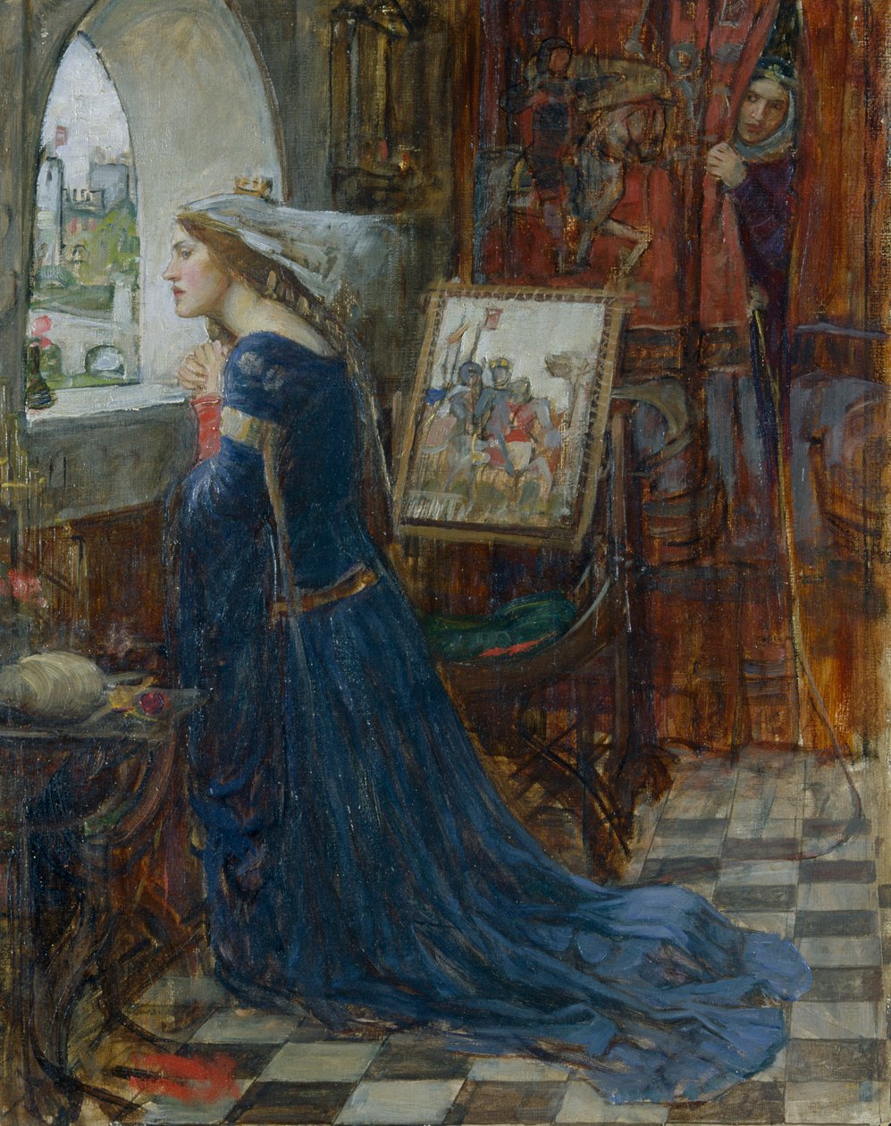 La bella Rosamunda, 1916 de John William Waterhouse