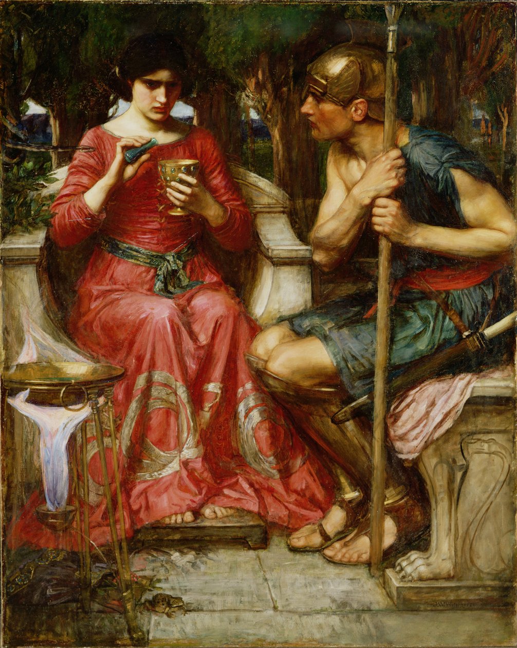 Jason y Medea de John William Waterhouse