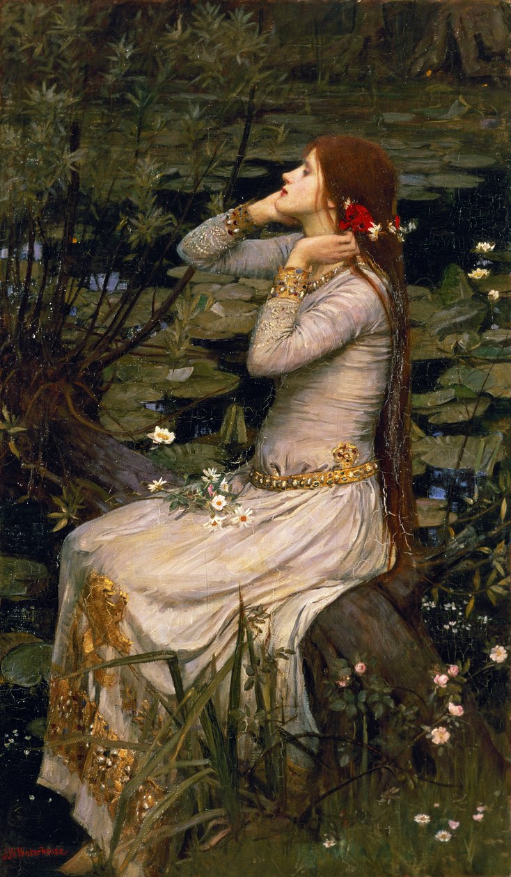 Ofelia, 1894 de John William Waterhouse