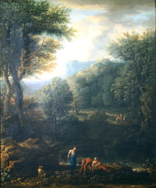 Paisaje clásico de John Wootton