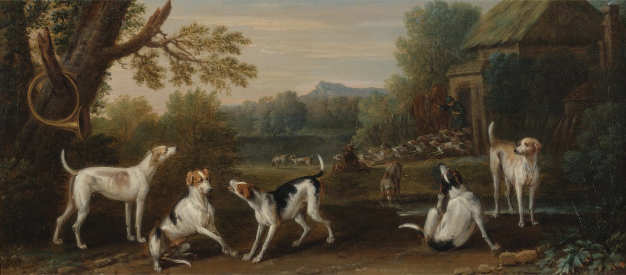 Soltando los perros, c.1765 de John Wootton