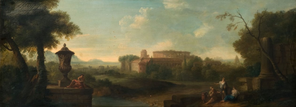 Roma desde la colina Aventina de John Wootton