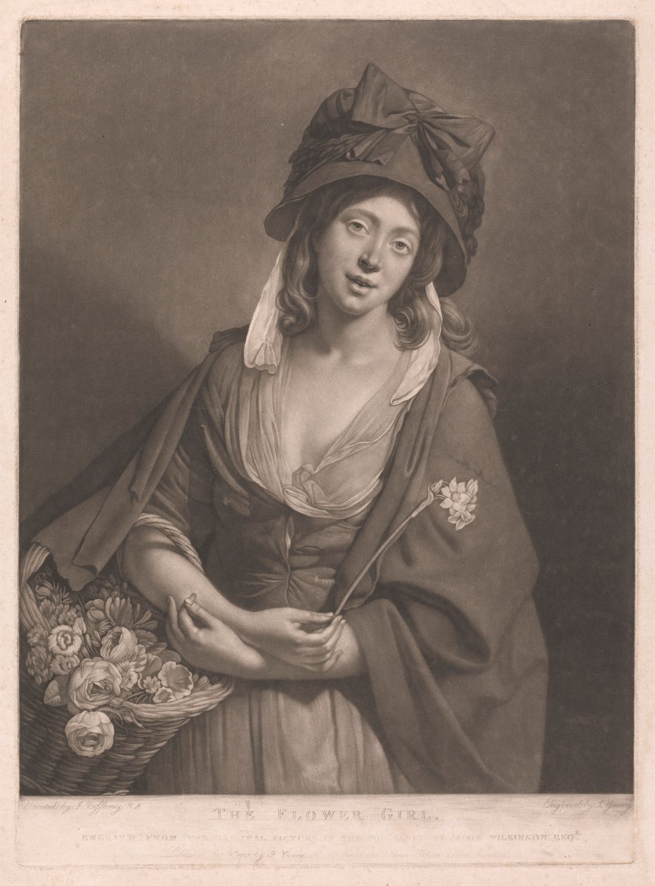 La niña de las flores de John Young