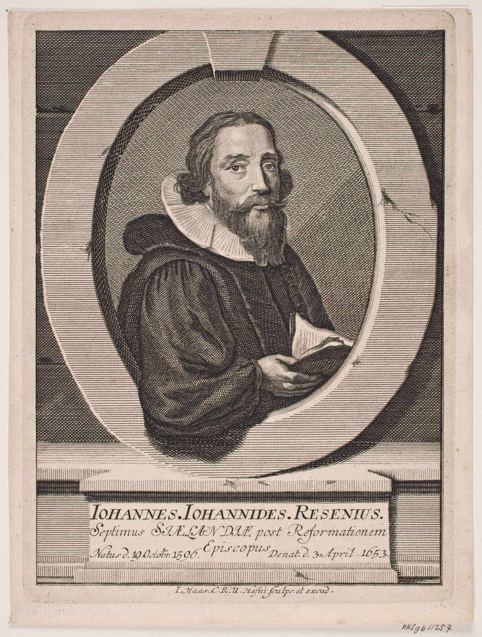 Obispo Hans Hansen Resen de Jonas Haas