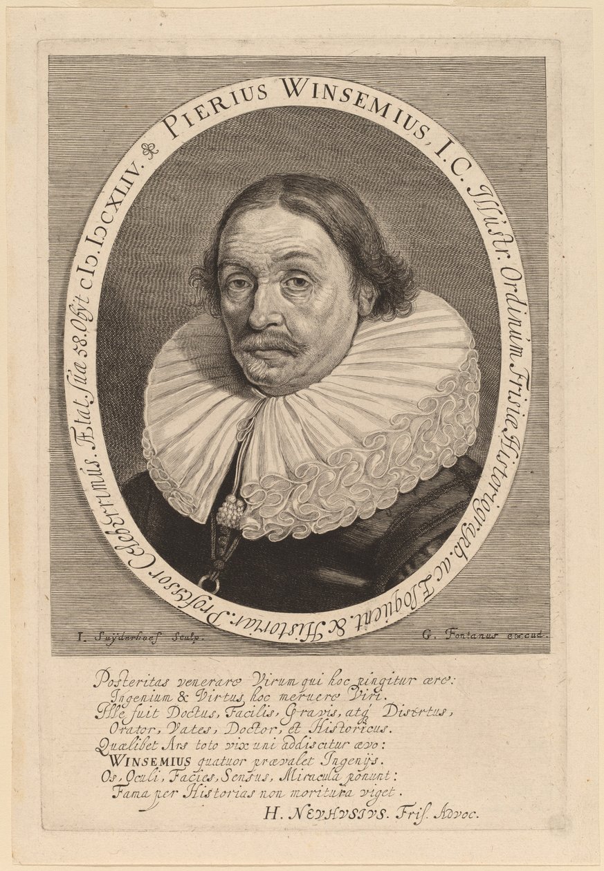Petrus Winsemius de Jonas Suyderhoff