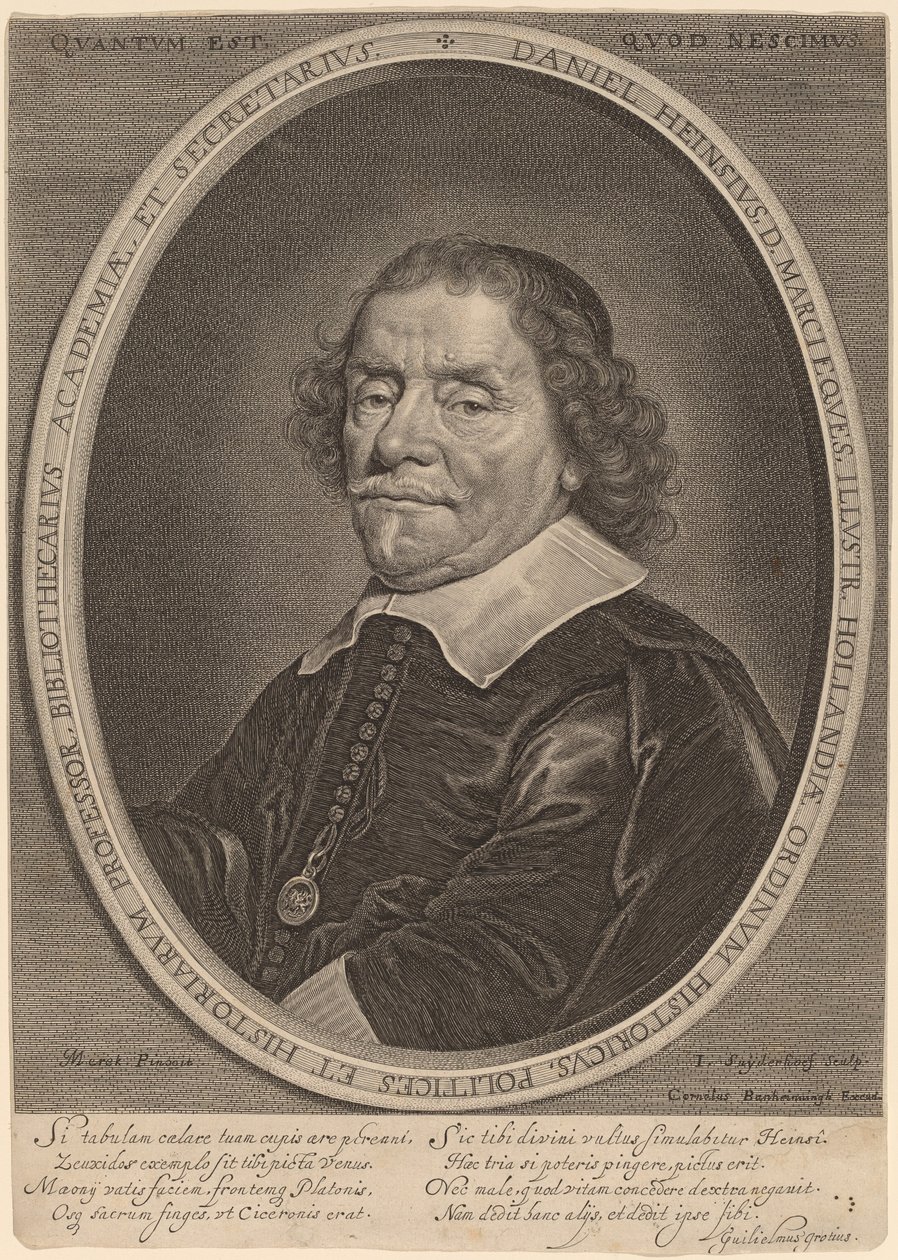 Daniel Heinsius de Jonas Suyderhoff after Jacob Fransz van der Merck