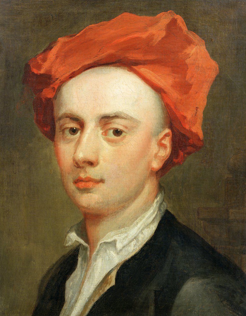 Retrato de John Gay (1685-1732), autor de La ópera del mendigo de Jonathan Richardson