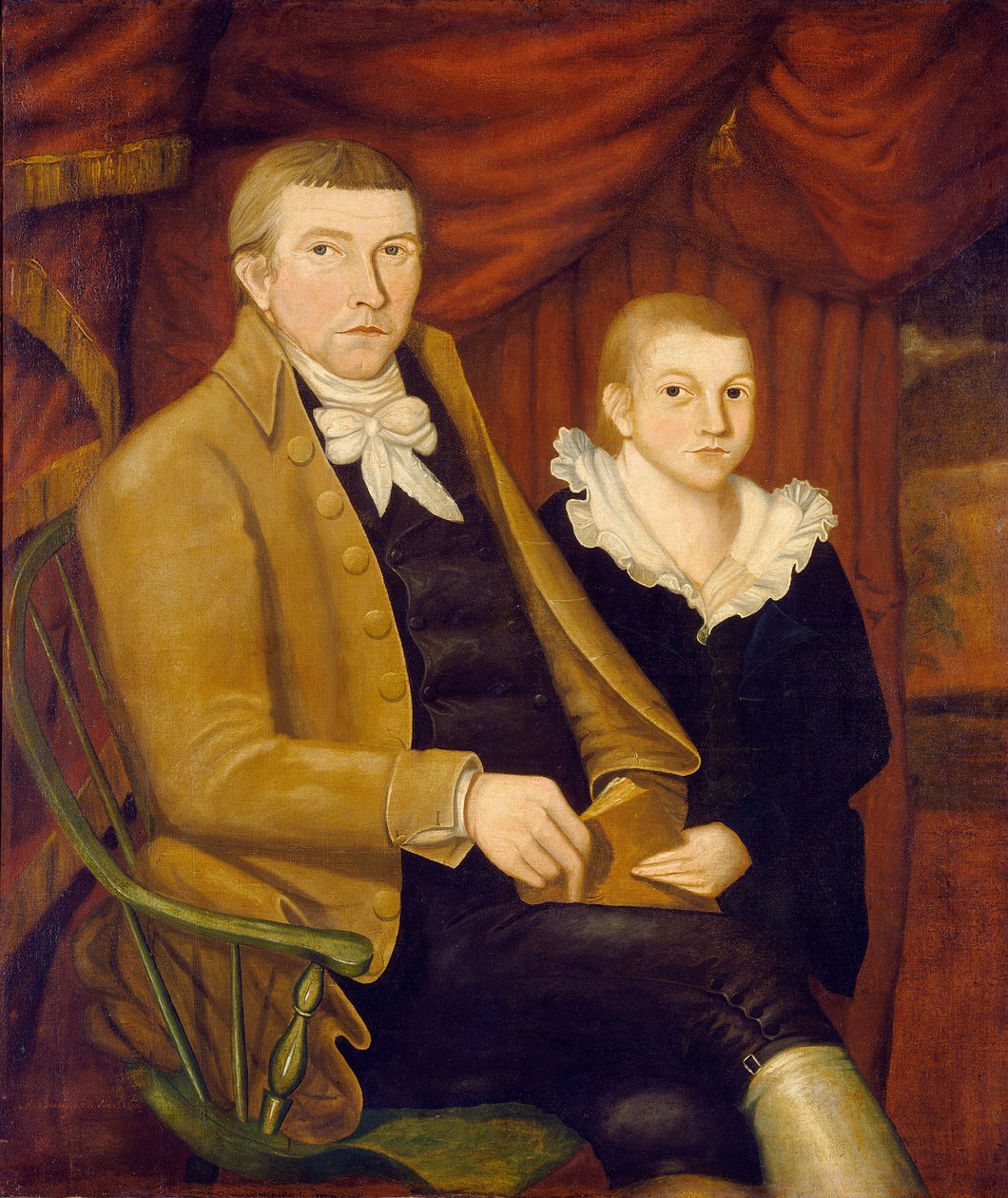 Padre e hijo, 1800 de Jonathan Budington