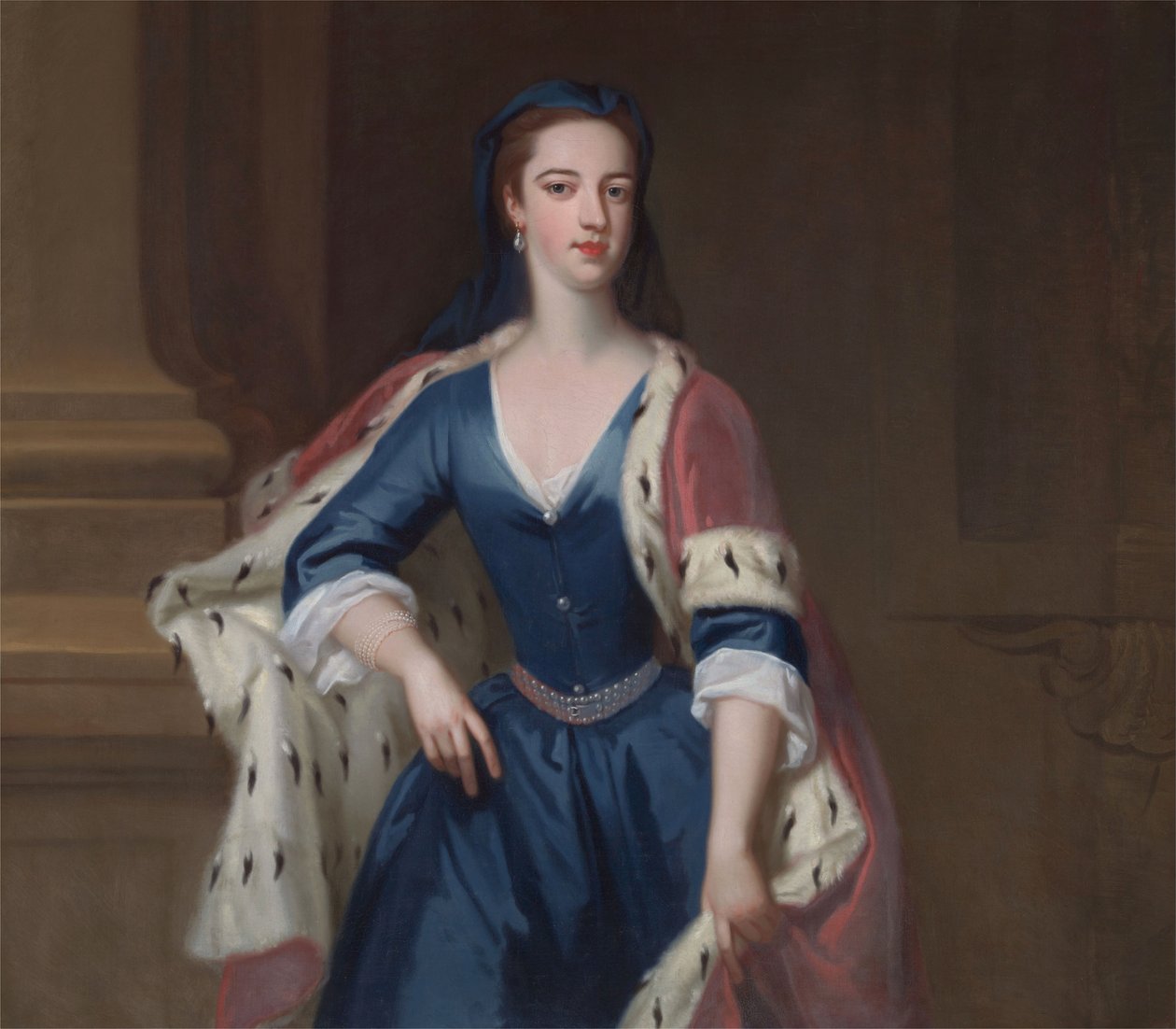 Lady Anne Cavendish (¿hija de Elihu Yale) de Jonathan Richardson