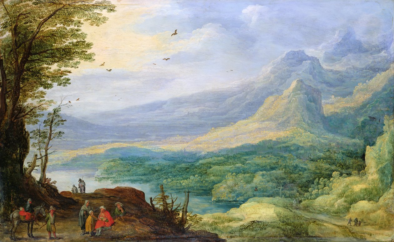 Estación en el camino de Joos or Josse de Momper