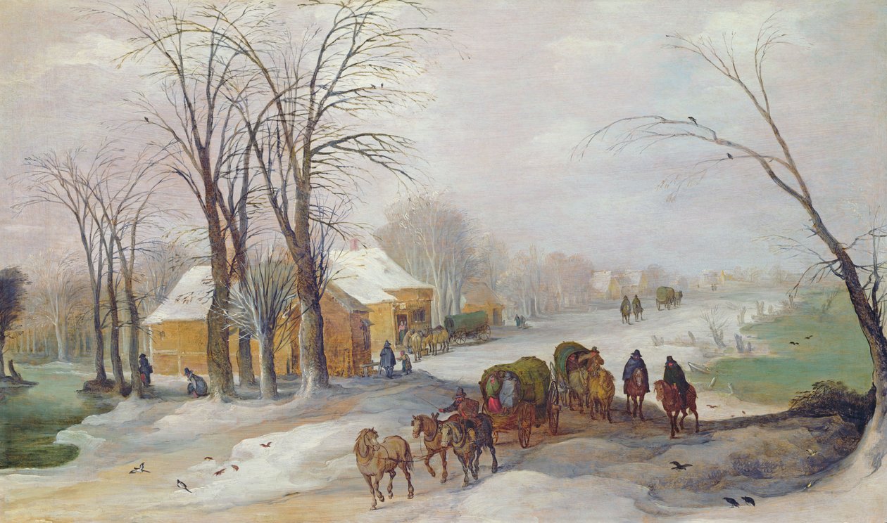 Paisaje Invernal de Joos or Josse de Momper