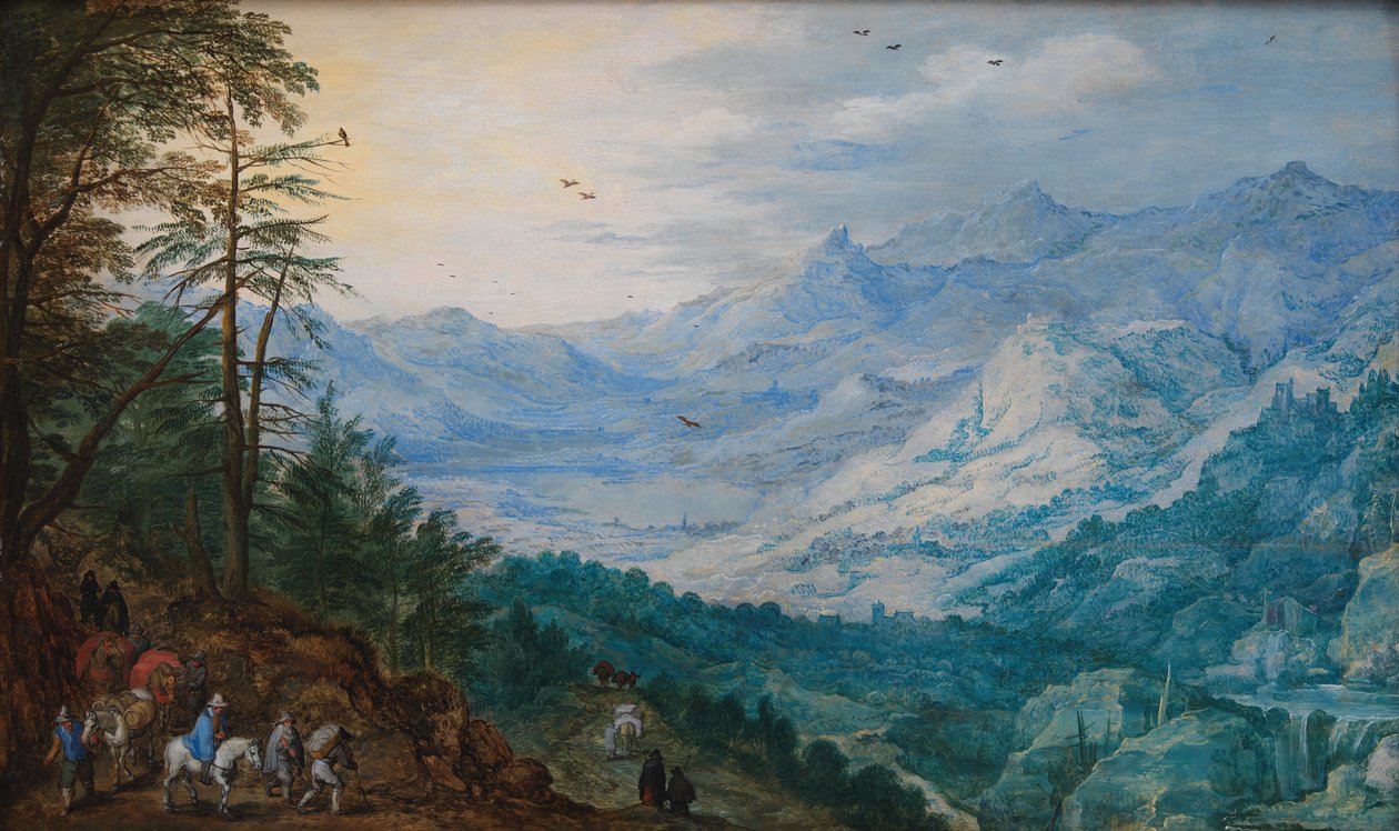 Paisaje rocoso de Joos de II Momper