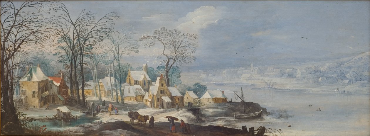 Paisaje de invierno de Joos de II Momper