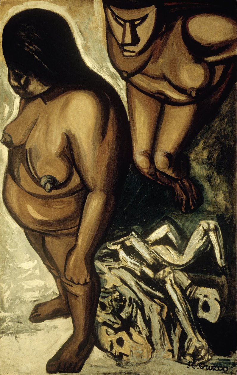 Mujeres indias, de la serie Los teules de José Clemente Orozco