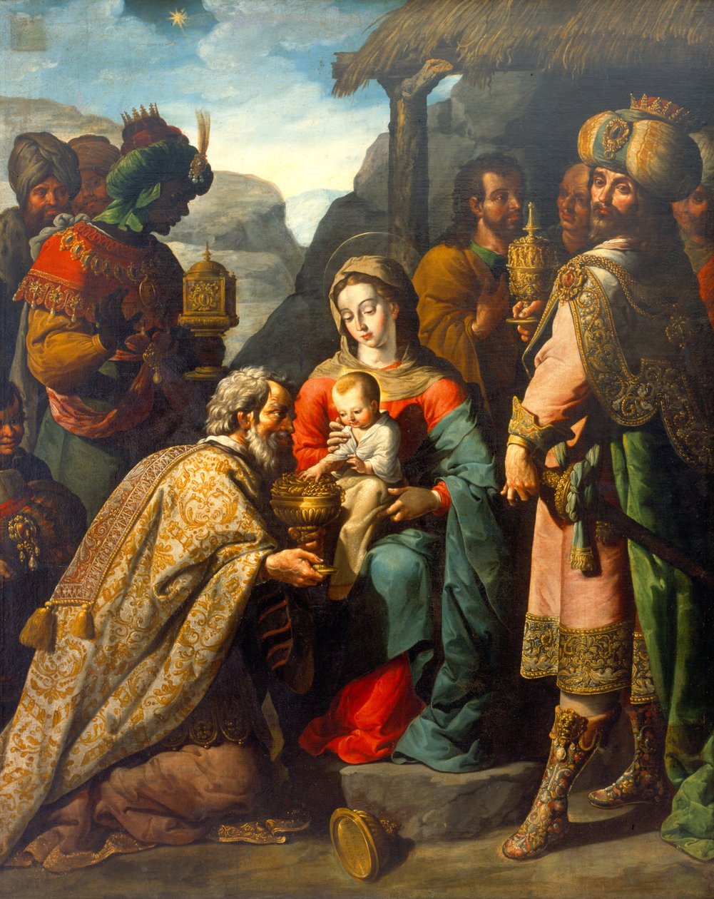 La adoración de los Reyes de José Juárez