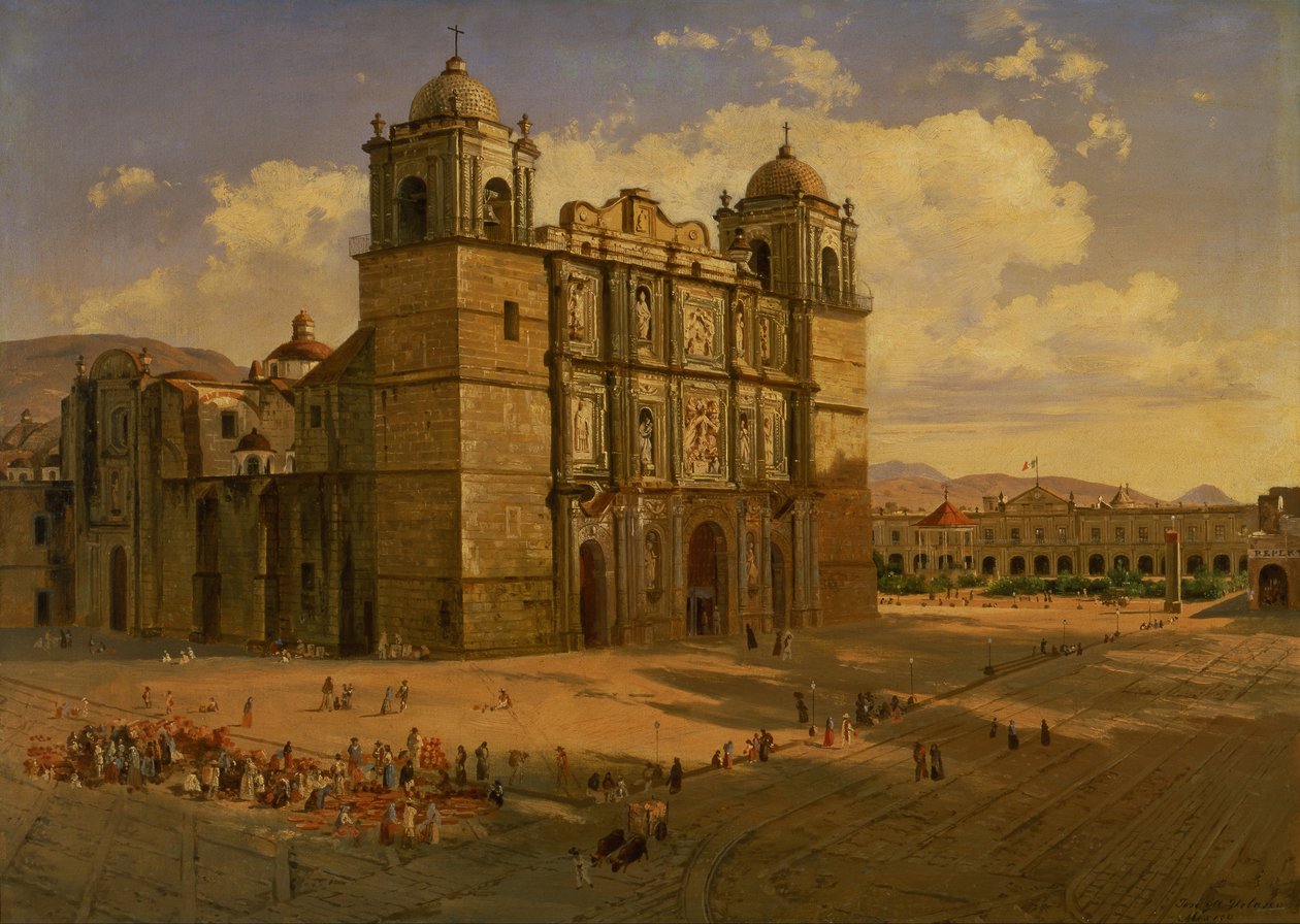Catedral de Oaxaca de José Marí Velasco