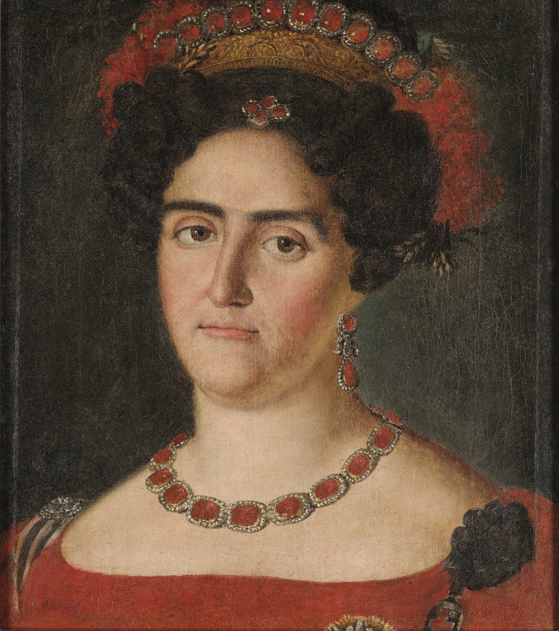 Retrato de Maria Francisca de Braganza de José Aparicio