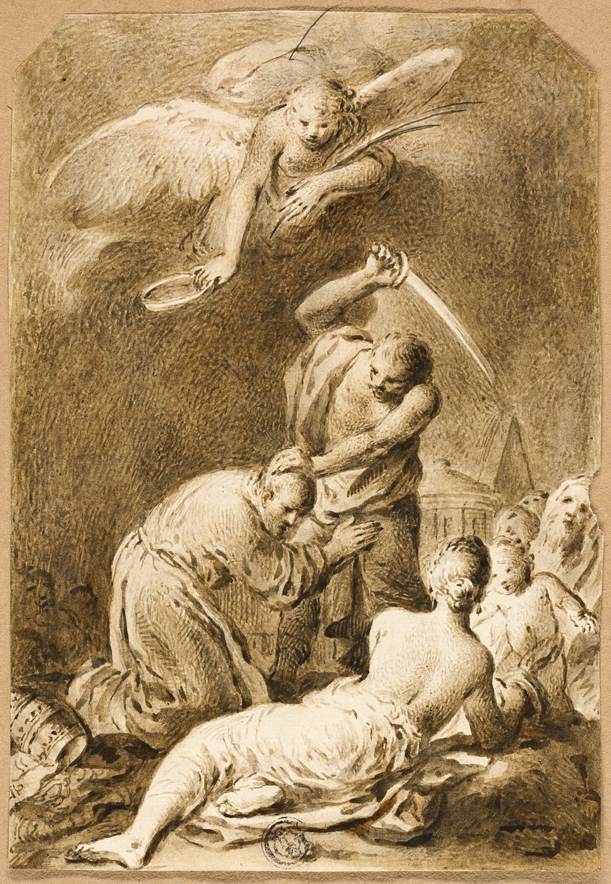 Martirio de un santo de José Camarón y Boronat