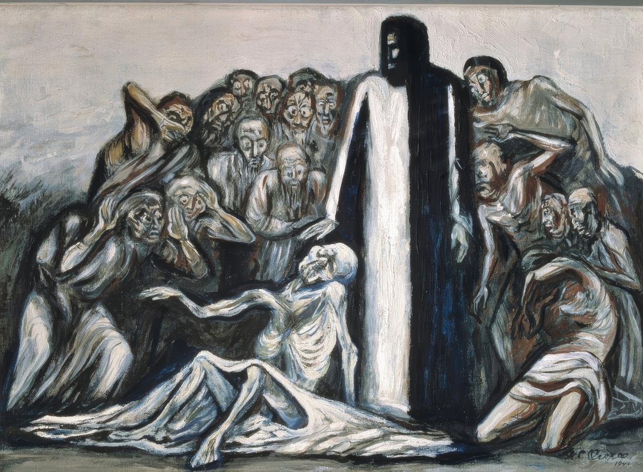 La resurrección de Lázaro de José Clemente Orozco