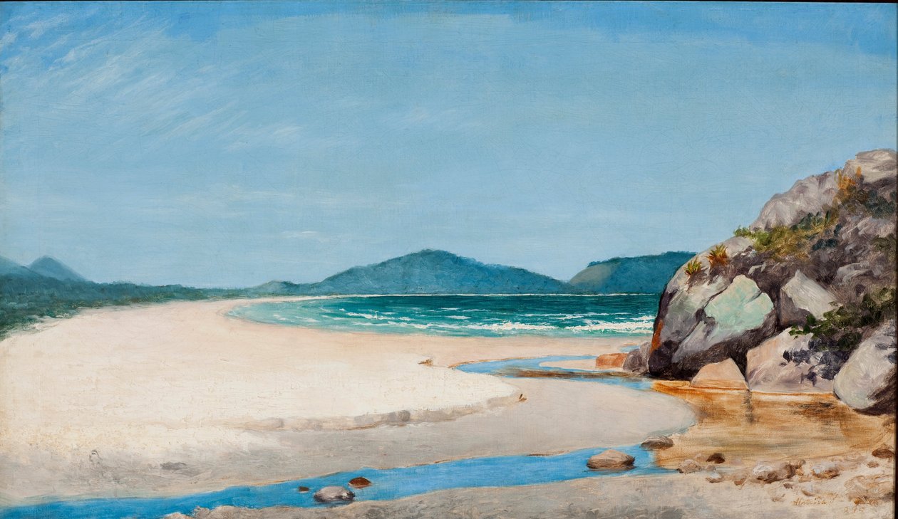 Paisaje Marino, Guarujá de José Ferraz de Almeida Júnior