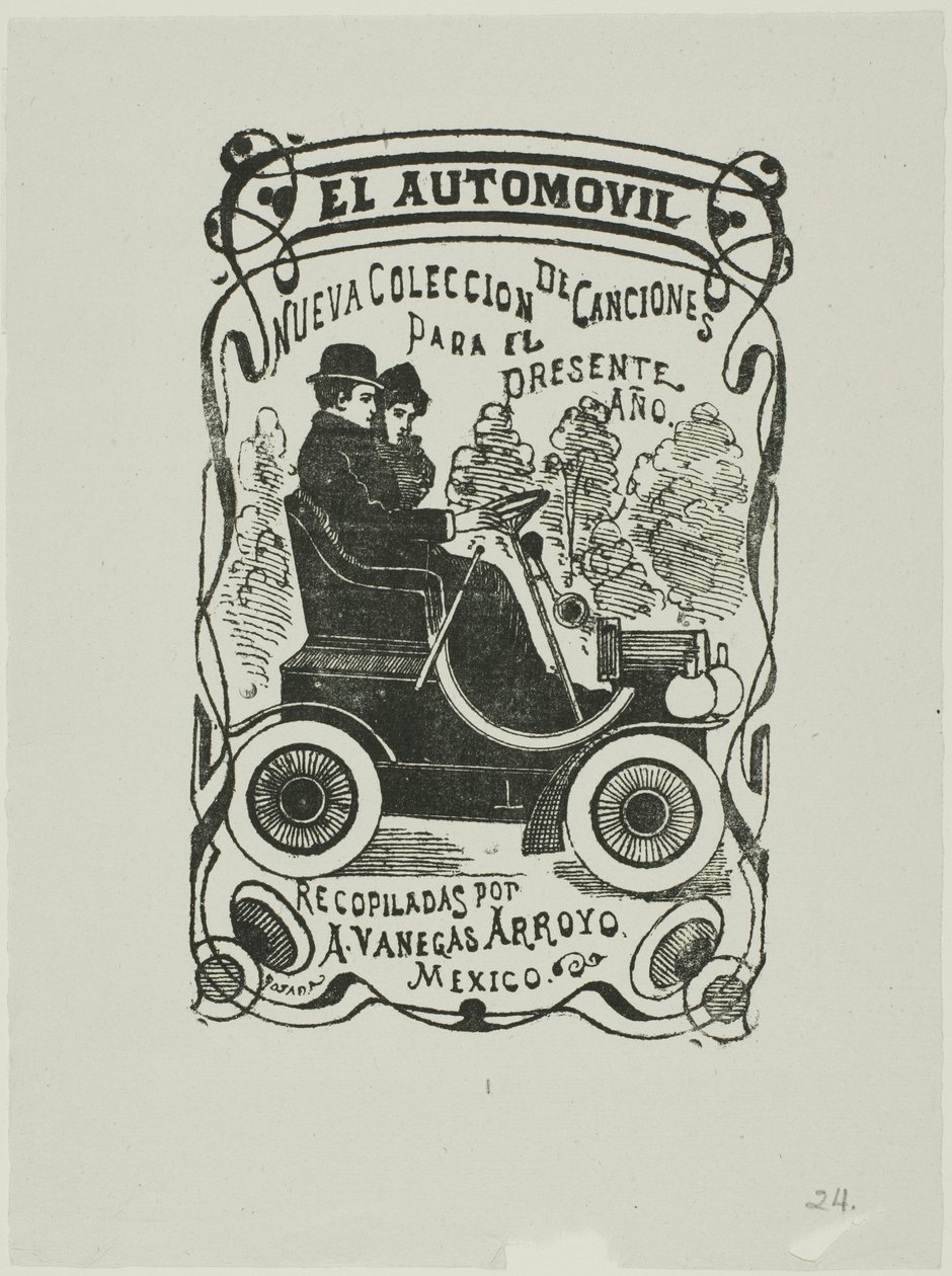 El Automóvil de José Guadalupe Posada
