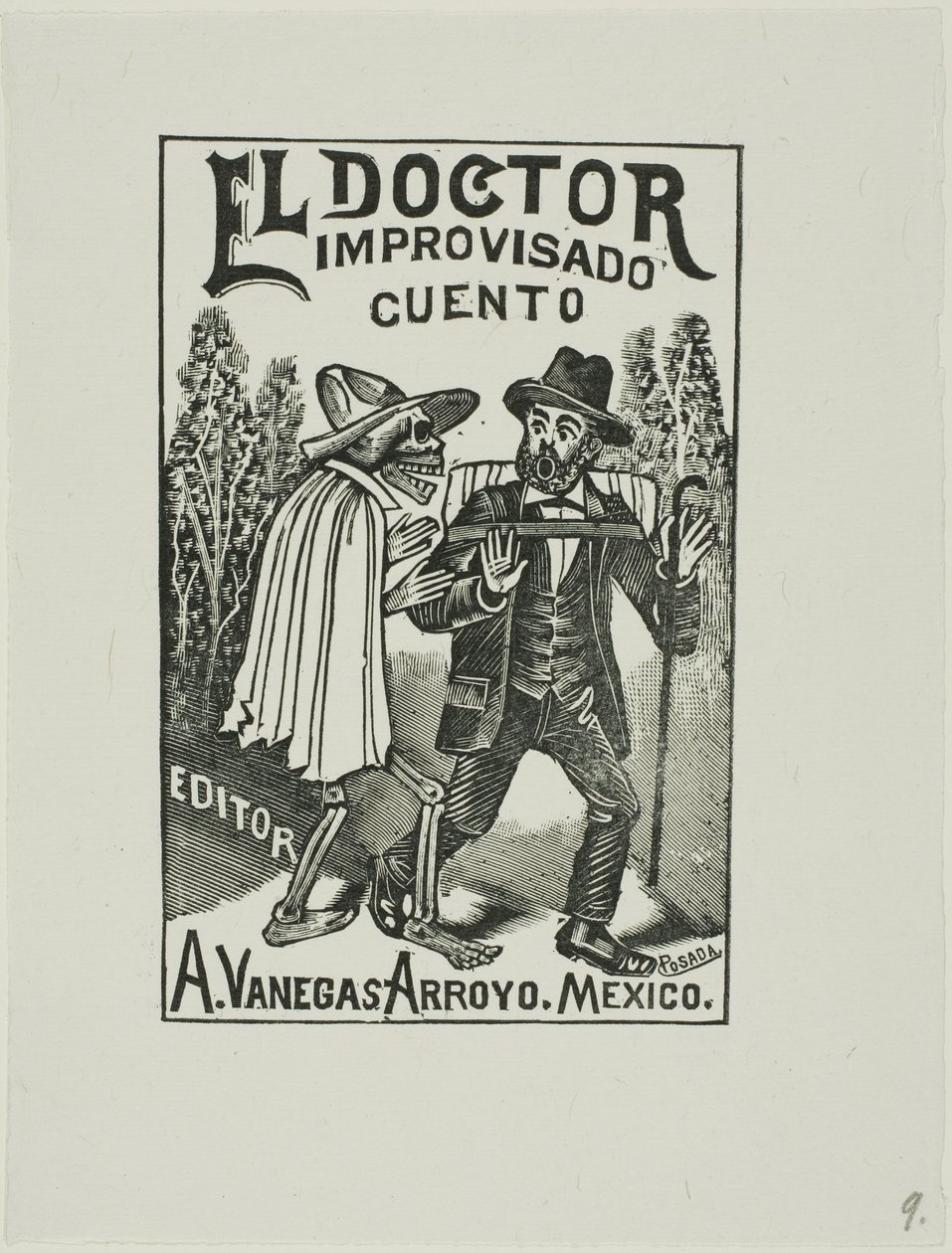 El médico improvisado de José Guadalupe Posada