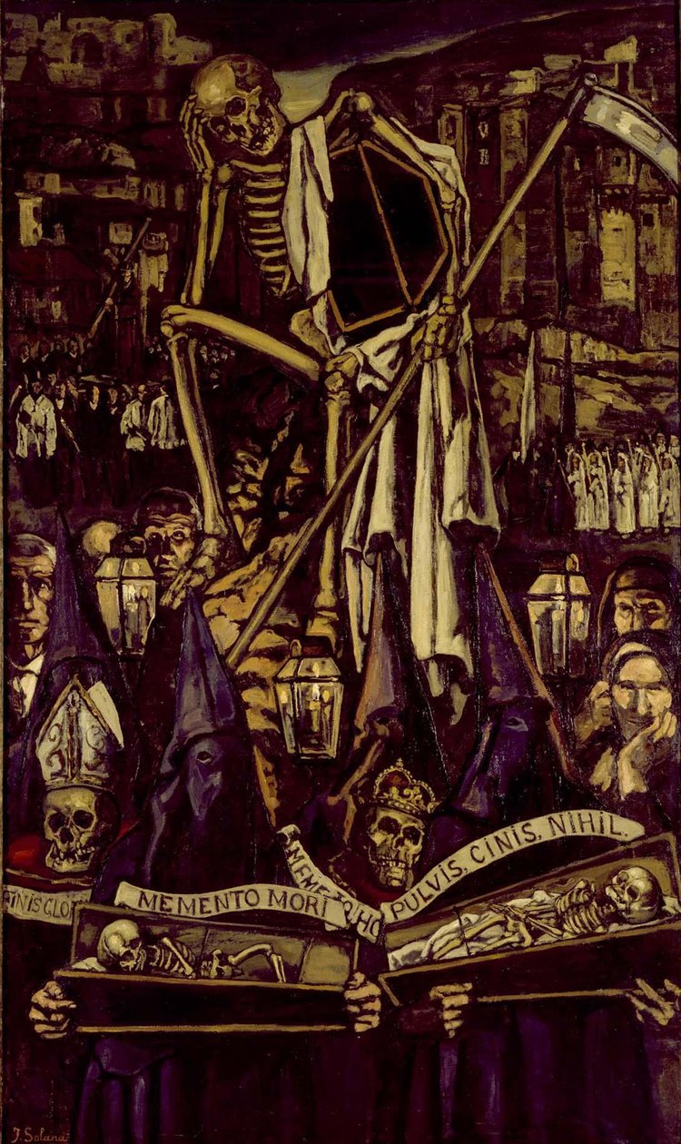 Procesión de los muertos de José Solana