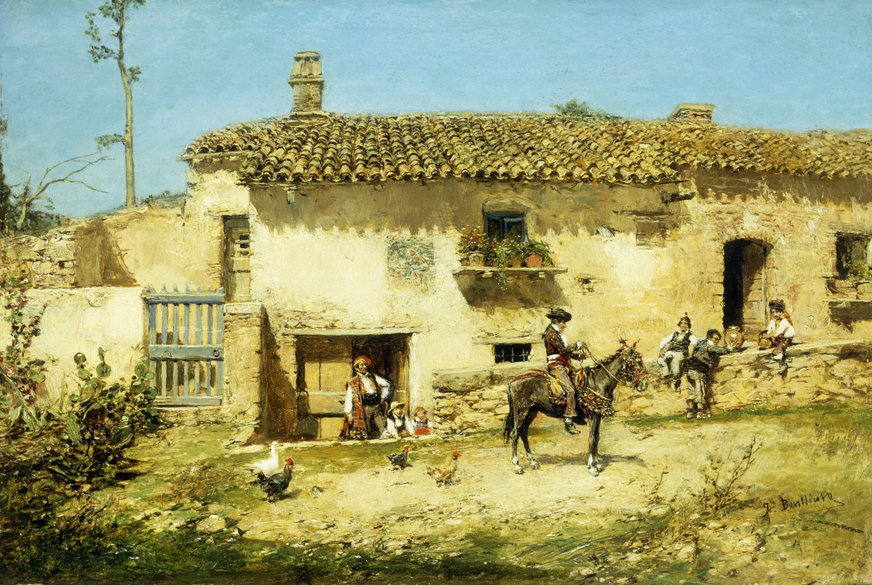 Una Granja Española de Jose Benlliure y Gil