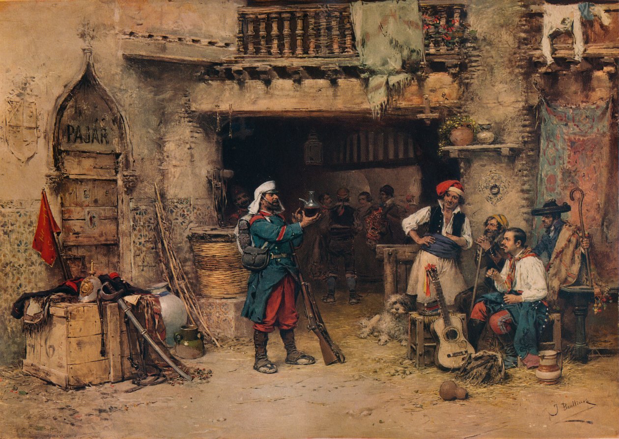 En la sala de guardia de Jose Benlliure y Gil