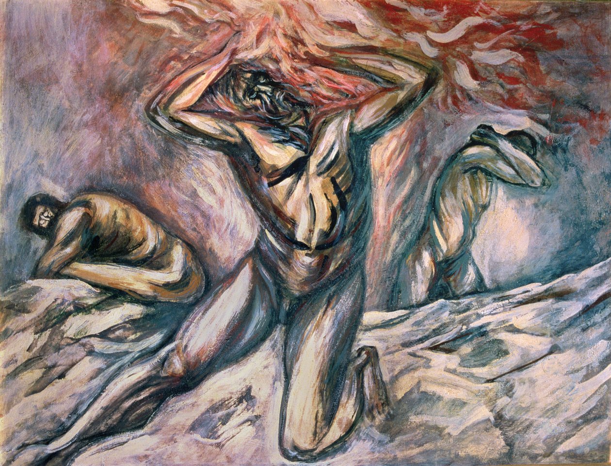 Prometeo de José Clemente Orozco