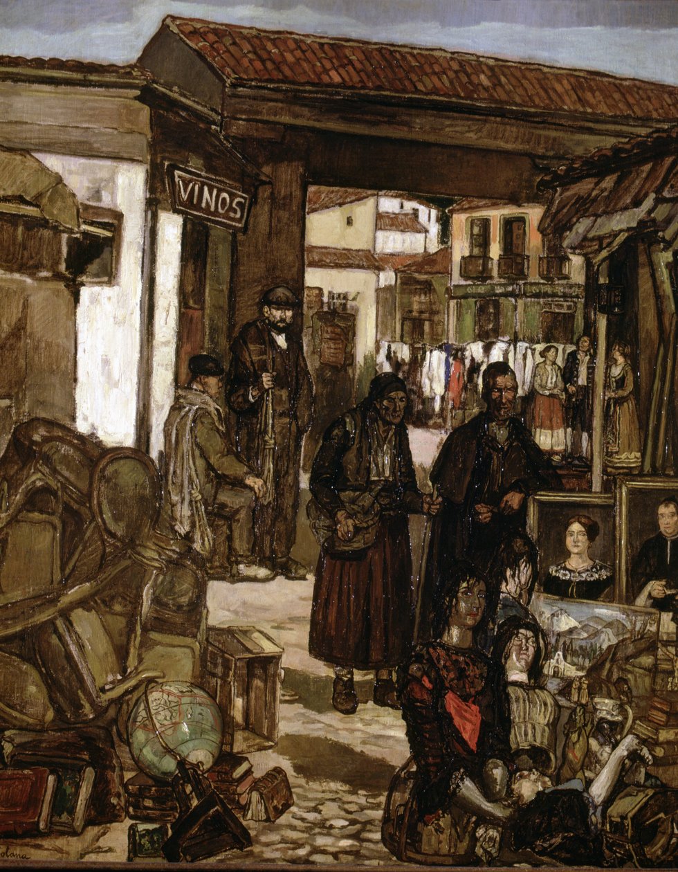 El Rastro, Madrid de Jose Gutierrez Solana